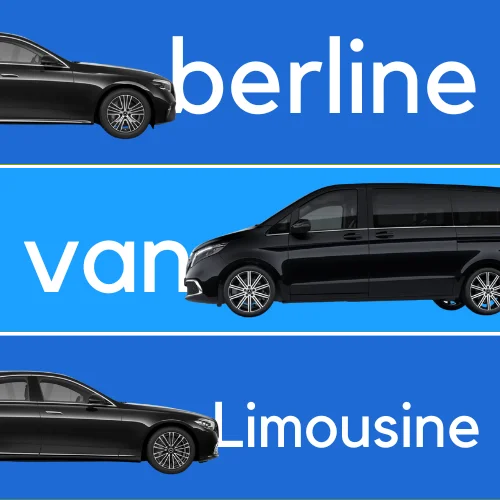 gamme vehicule taxi berline van limousine aeroport et gare lyon saint exupery